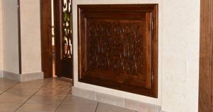 Porta Scorrevole Unica Anta in legno su misura di design Tiz